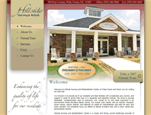 Tablet Screenshot of hillsidenursingcenter.com